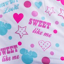 Povlečení Minnie Sweet like me micro Polyester - mikrovlákno, 140/200, 70/90 cm