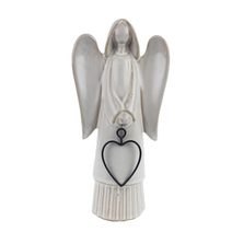 Dekorace anděl X6295/1 - 8,6 × 4,5 × 17,8 cm