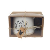 Keramický hrnek kočky v krabičce X7650/S1 - 360ml