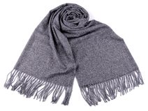 Šátek / šála / pléd s třásněmi 70x190 cm