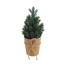 Dekorační stromeček v papírovém obalu X6417 - dia 6 x 15 cm