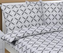 Povlečení krepové Šedá 80/811