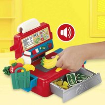 PLAY-DOH Pokladna kreativní set modelína na baterie s nástroji Zvuk