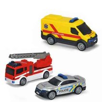 Auto RC ambulance plast 20cm na dálkové ovládání