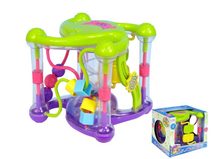 Fisher Price Baby Herní Set - Kostky a Pyramida - 2v1 Vkládací + Navlékací Kroužky