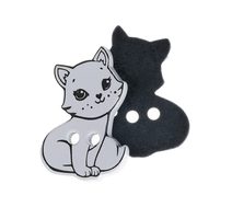 Knoflík - sada 3 ks Bílá 400256 25x20 mm