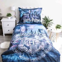 JERRY FABRICS Povlečení Harry Potter 054 svítící Bavlna, 140/200, 70/90 cm