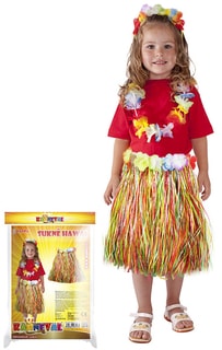 Sukně hawai dětská barevná