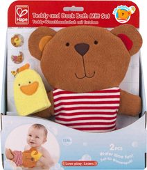 Baby puzzle vkládací s úchyty domácí zvířátka 3 dílky na desce