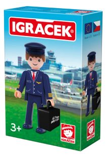 Igráček Pilot - figurka s příslušenstvím