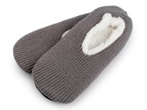 Pánská zimní domácí obuv s protiskluzem