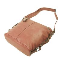 Moderní látková crossbody taška PARIS s bílým potiskem