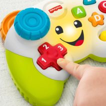 FISHER PRICE Pejskův hudební baby přehrávač na baterie Světlo Zvuk CZ