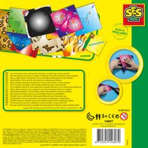 SES CREATIVE Kreslící spirála zvířátka kreativní set s 6 fixy v krabici