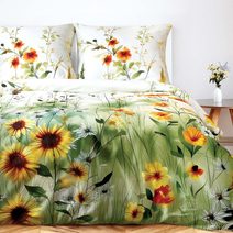 Povlečení bavlněný satén Amélie 140x200+70x90 cm