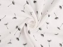 Mušelín / dvojitá gázovina chmýří METRÁŽ