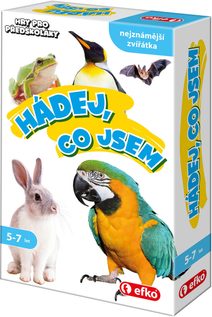 EFKO Hry pro předškoláky Hádej, co jsem *SPOLEČENSKÉ HRY*