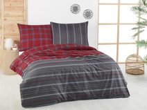 Bavlněné povlečení DELUX CAMPUS šedé