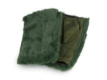 Dámské rukavice bezprsté s kožešinou