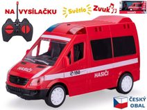 RC Auto hasiči na vysílačku 27MHz na baterie CZ Světlo Zvuk