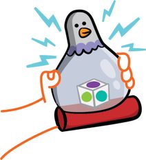 ADC Hra Výbušný holub rodinná *SPOLEČENSKÉ HRY*