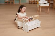 VIGA DŘEVO PolarB Postýlka kolébka pro panenku miminko *DŘEVĚNÉ HRAČKY*