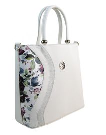 NEW BERRY Dámská crossbody kabelka HB-137 bílá