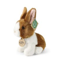 PLYŠ Králík bílo-hnědý 16cm *PLYŠOVÉ HRAČKY*