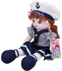Panenka Natálka soft látková textilní námořník hadrový panák 2 druhy