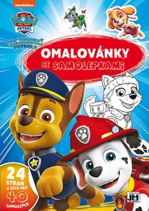 Omalovánky A4+ Tlapková Patrola (Paw Patrol)