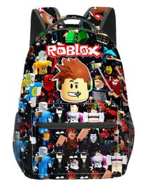 Oboustranný studentský batoh s potisky Minecraft vzor 3