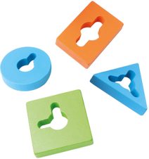 Hlavolam dřevěný mini 4 druhy