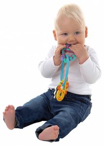 PLAYGRO Kousátko chladivé baby včelka vodní set 2ks pro miminko