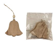 Dekorace zvonek, 2 ks D4085-20 - 10 x 7.5 x 1.50 cm