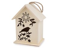 Závěsný dřevěný domeček / budka k domalování