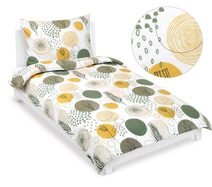 Flanelové povlečení 140x200, 70x90 Liby hnědá