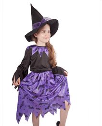 Plášť + klobouk čarodějnický/halloweenský, dospělý