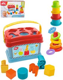 SIMBA Baby set na hraní 3v1 navlékací pyramida a vkládací box