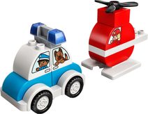 LEGO DUPLO Hasičský vrtulník a policejní auto 10957 STAVEBNICE