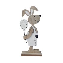 Dekorační zajíc D5207 - 12.5 × 4 × 24 cm