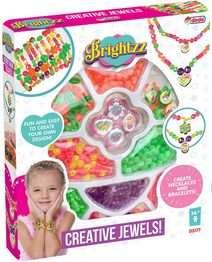 BINO Navlékací korálky s přívěsky kreativní set výroba dětské bižuterie