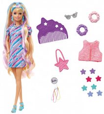 Panenka Barbie princezna + duhový jednorožec set s doplňky