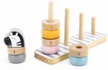 VIGA DŘEVO PolarB Počítání se zvířátky navlékačka