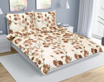 Povlečení bavlna na dvoudeku Béžová 90/321