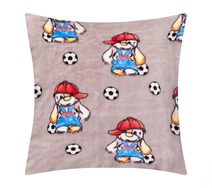 Polštářek ELLÍK - dětský motiv Šedá,Modrá,Červená 7023/168 35x40 cm