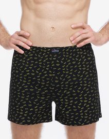 Pánské trenky volné, šité Origami 75215P