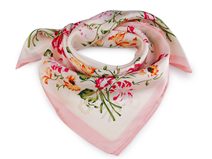 Saténový šátek 65x65 cm