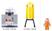 SLUBAN Mini Handcraft Studentský pokoj 216 dílků + 1 figurka STAVEBNICE