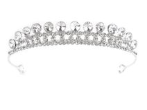 Štrasová čelenka / korunka do vlasů s očky