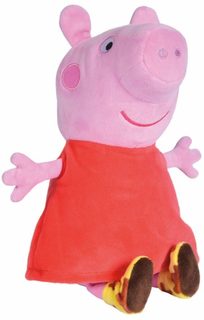 SIMBA PLYŠ Prasátko Peppa Pig na baterie Zvuk *PLYŠOVÉ HRAČKY*
